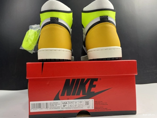 One Kick 555088-118 HIGH AIR OG GOLD' JORDAN RETRO 'VOLT 1 0716